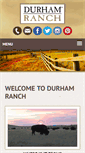 Mobile Screenshot of durhamranch.com